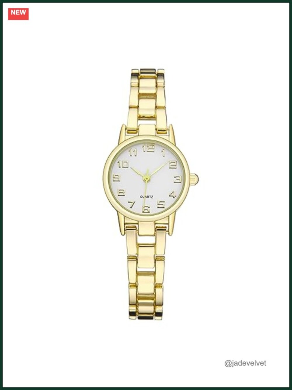 Womens Waterproof Analog Bracelet Watch Small Thin Quartz Dainty